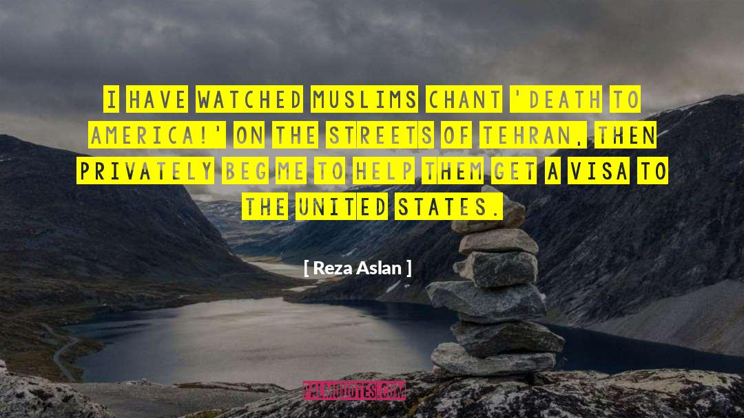 Visa quotes by Reza Aslan