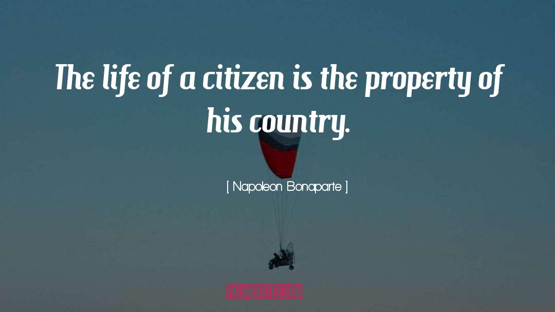 Viselli Property quotes by Napoleon Bonaparte