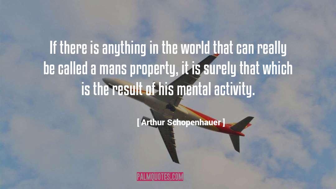 Viselli Property quotes by Arthur Schopenhauer