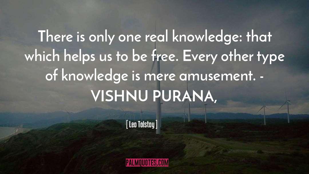 Vishnu quotes by Leo Tolstoy