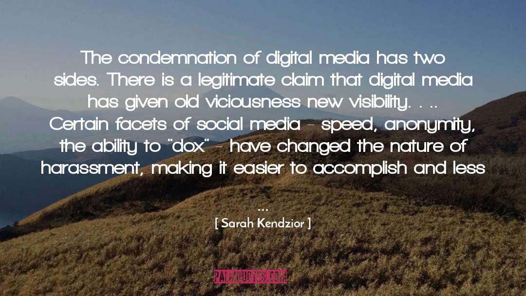 Visibility quotes by Sarah Kendzior