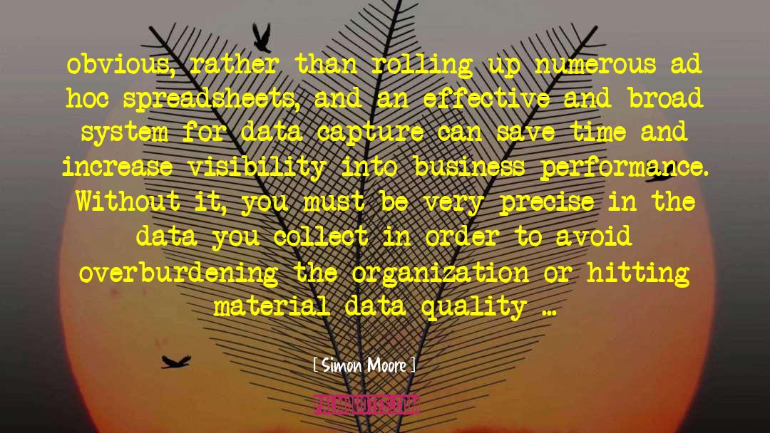 Visibility quotes by Simon Moore