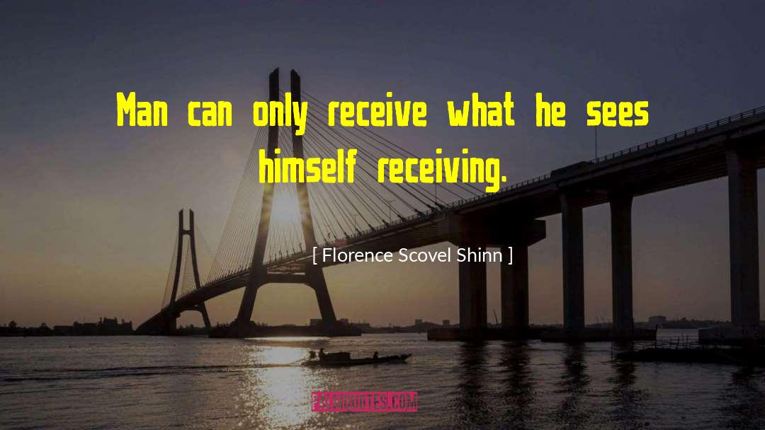 Visible Man quotes by Florence Scovel Shinn