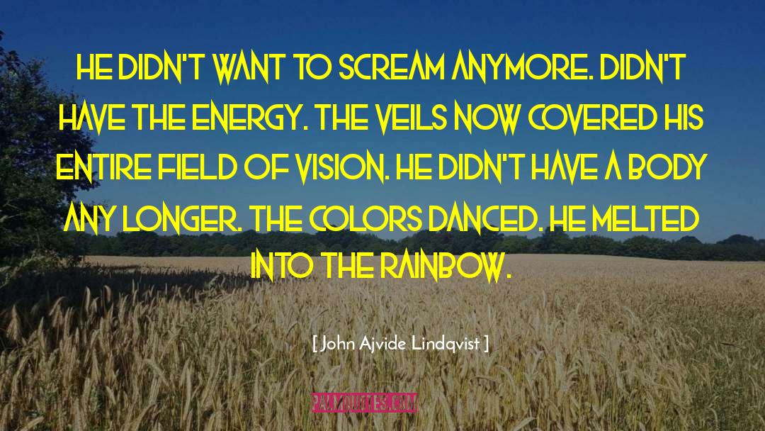 Vision Board quotes by John Ajvide Lindqvist