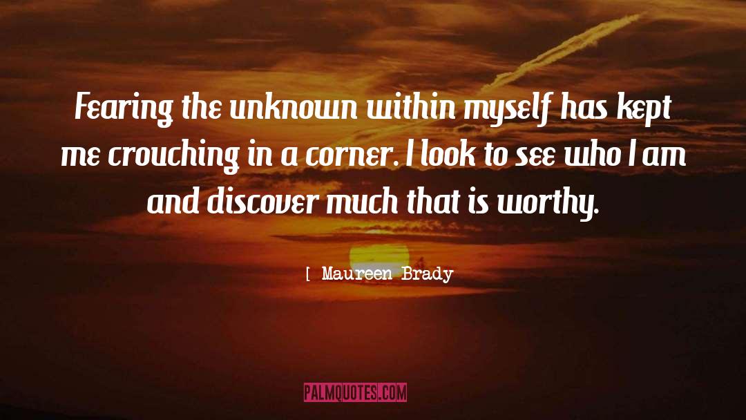 Vision Of Soul quotes by Maureen Brady