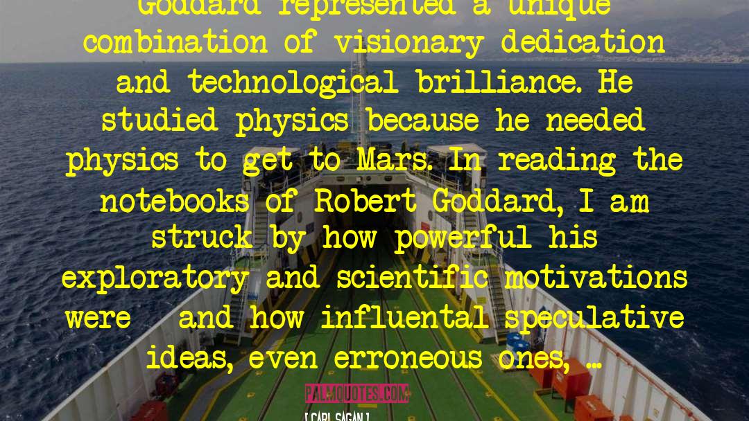 Visionaries quotes by Carl Sagan