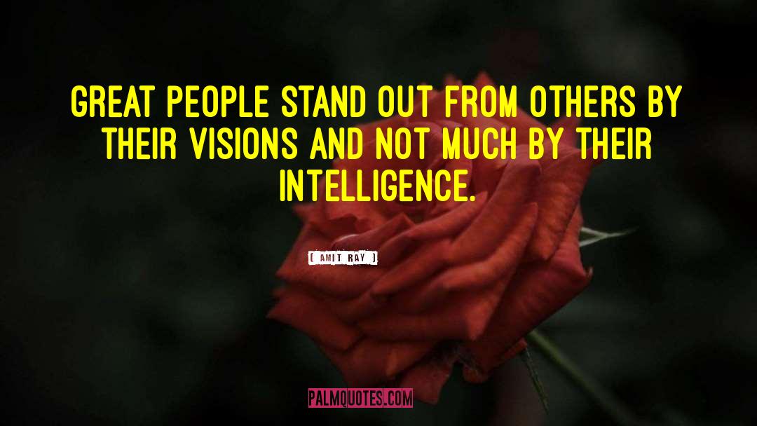 Visionary Leader quotes by Amit Ray