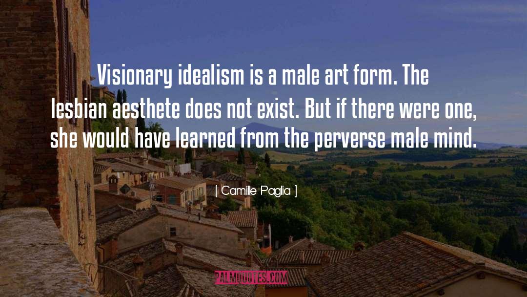 Visionary quotes by Camille Paglia