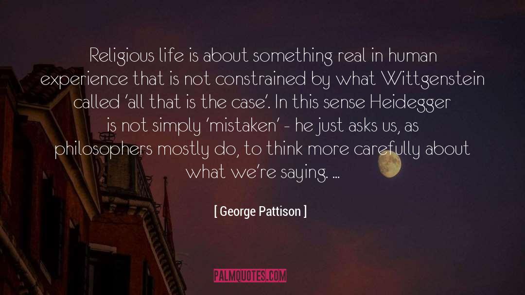 Visions In Life quotes by George Pattison