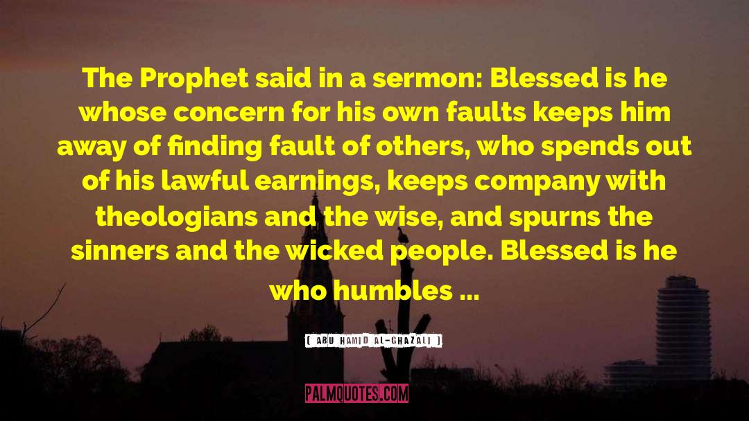 Visions Of The Prophet quotes by Abu Hamid Al-Ghazali