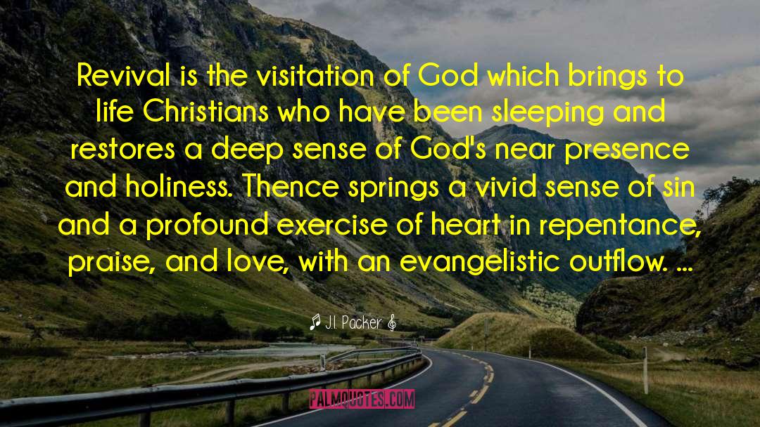 Visitation quotes by J.I. Packer