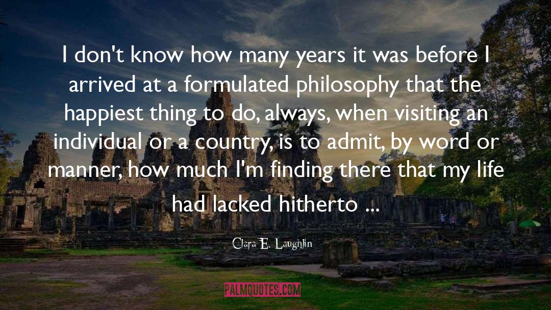 Visiting Hometown quotes by Clara E. Laughlin