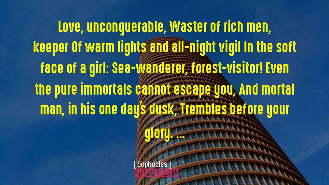 Visitor quotes by Sophocles