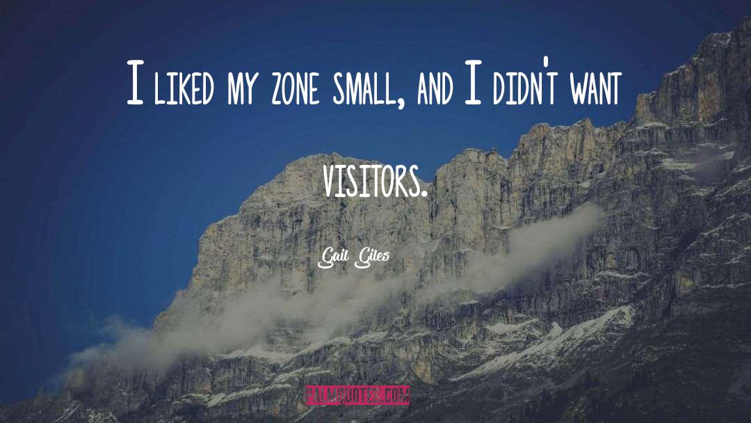 Visitors quotes by Gail Giles