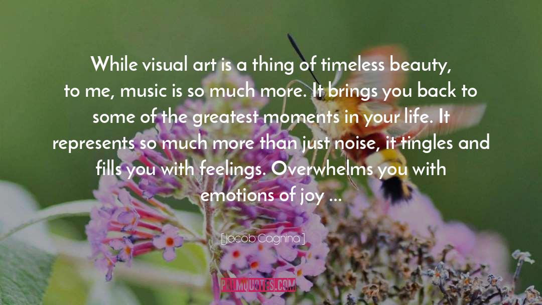 Visual Art quotes by Jacob Cagnina