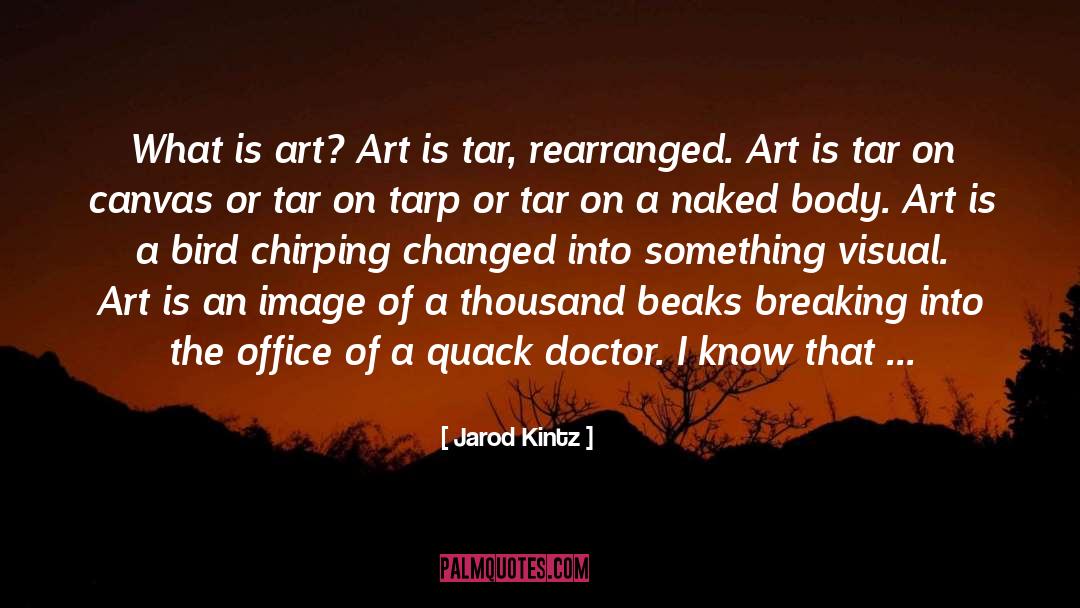 Visual Art quotes by Jarod Kintz