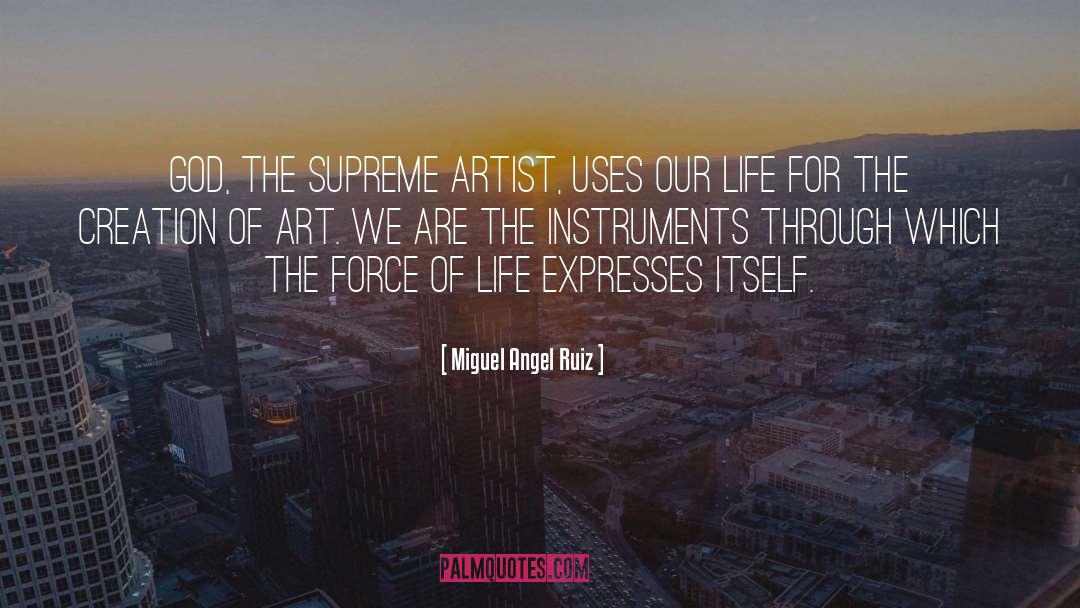 Visual Artist quotes by Miguel Angel Ruiz
