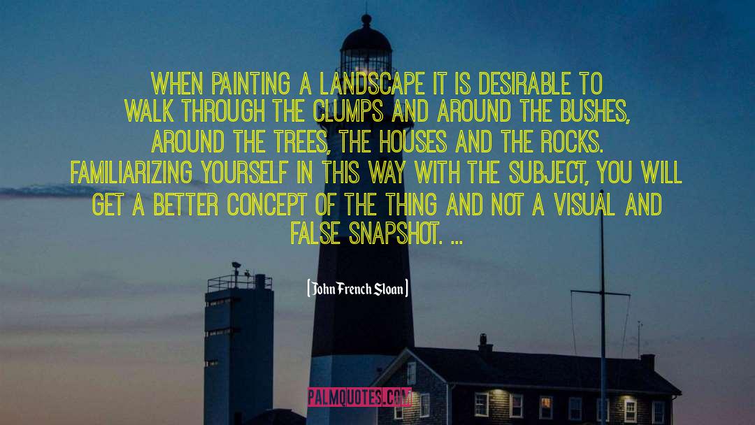 Visual Display quotes by John French Sloan