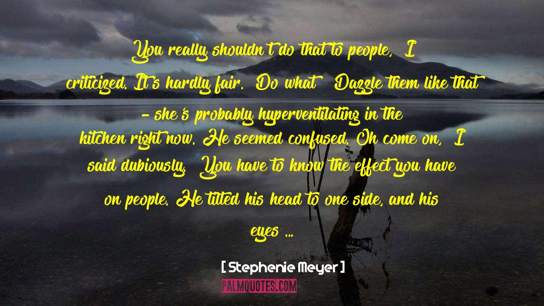 Visual Effects quotes by Stephenie Meyer