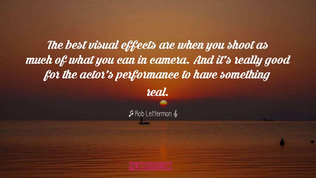Visual Effects quotes by Rob Letterman