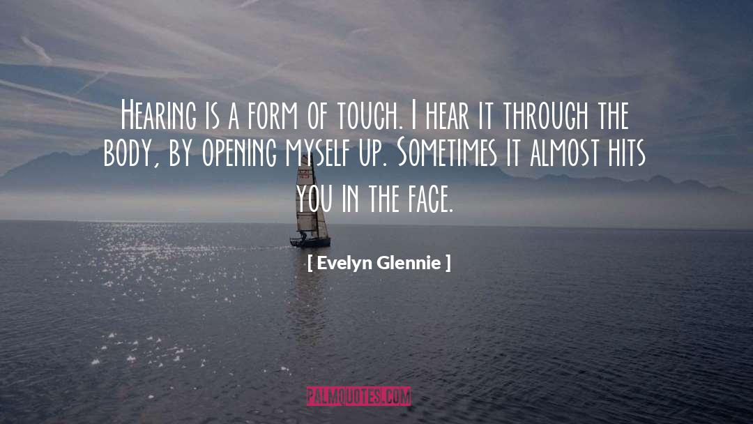 Visual Form quotes by Evelyn Glennie