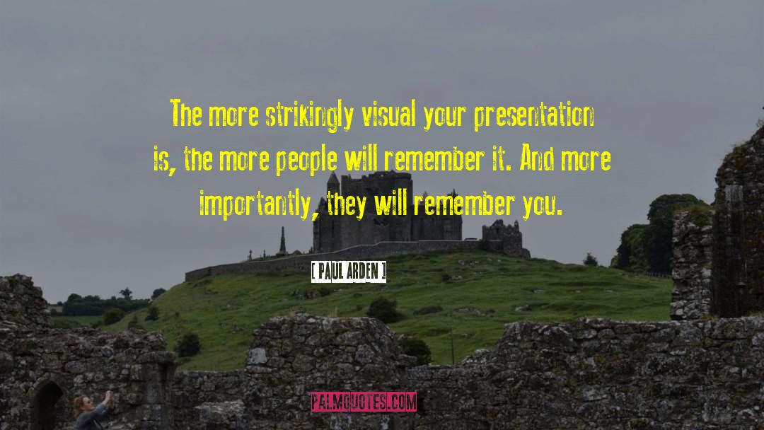 Visual Images quotes by Paul Arden