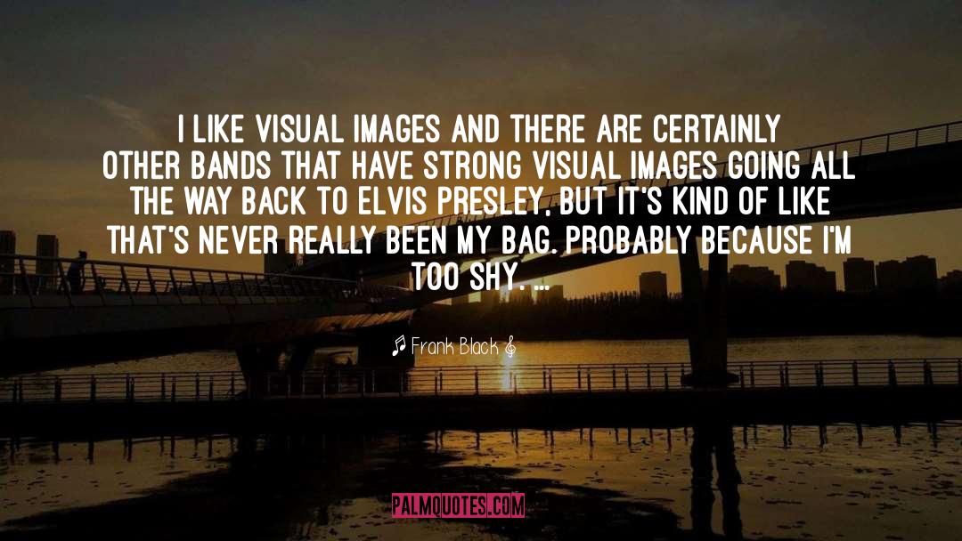 Visual Images quotes by Frank Black