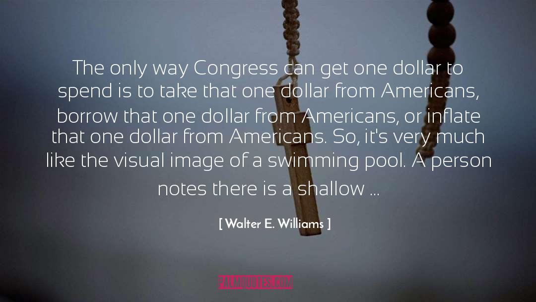 Visual Images quotes by Walter E. Williams