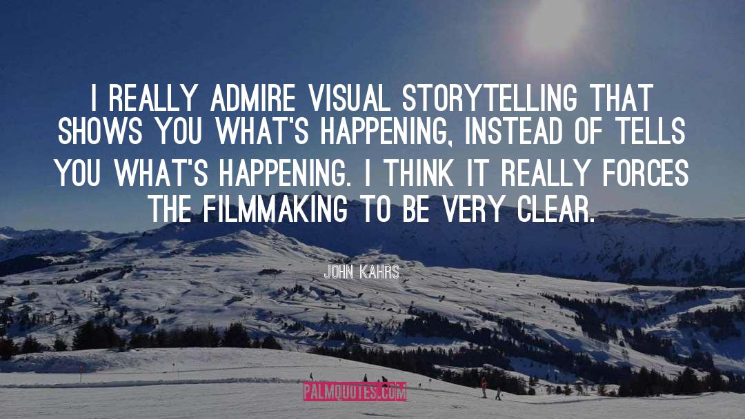 Visual Storytelling quotes by John Kahrs