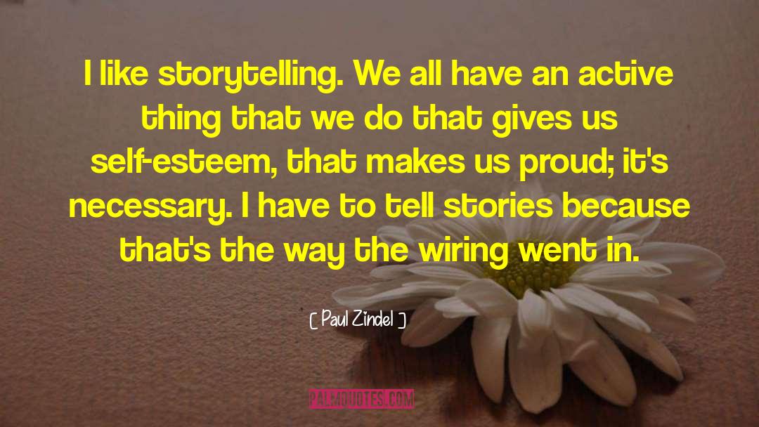 Visual Storytelling quotes by Paul Zindel