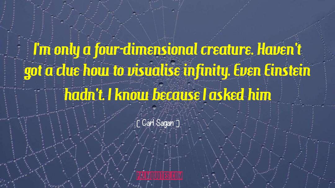 Visualise quotes by Carl Sagan