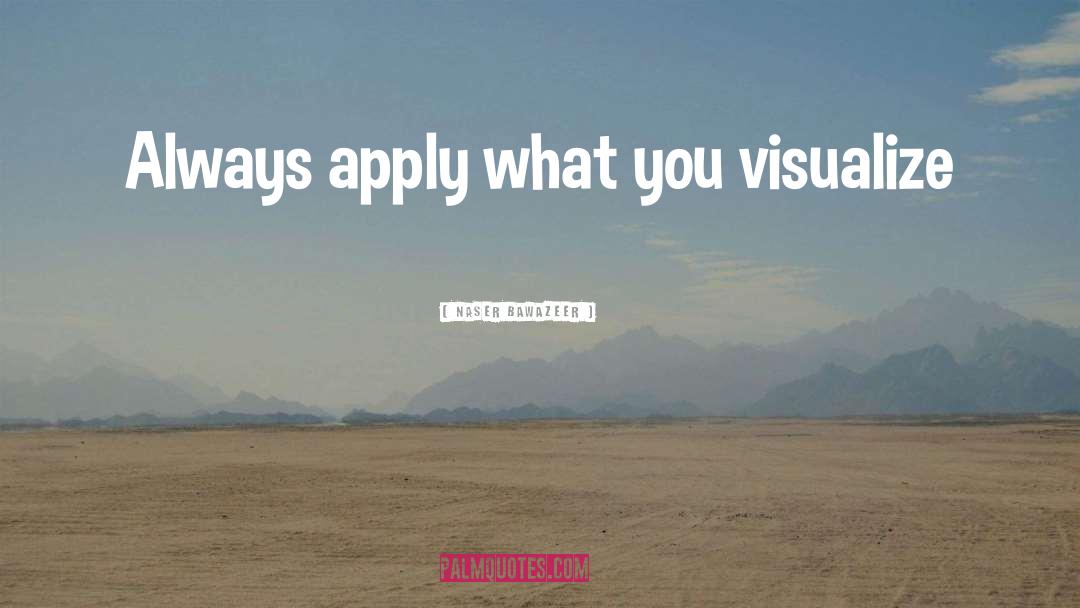 Visualize quotes by Naser Bawazeer