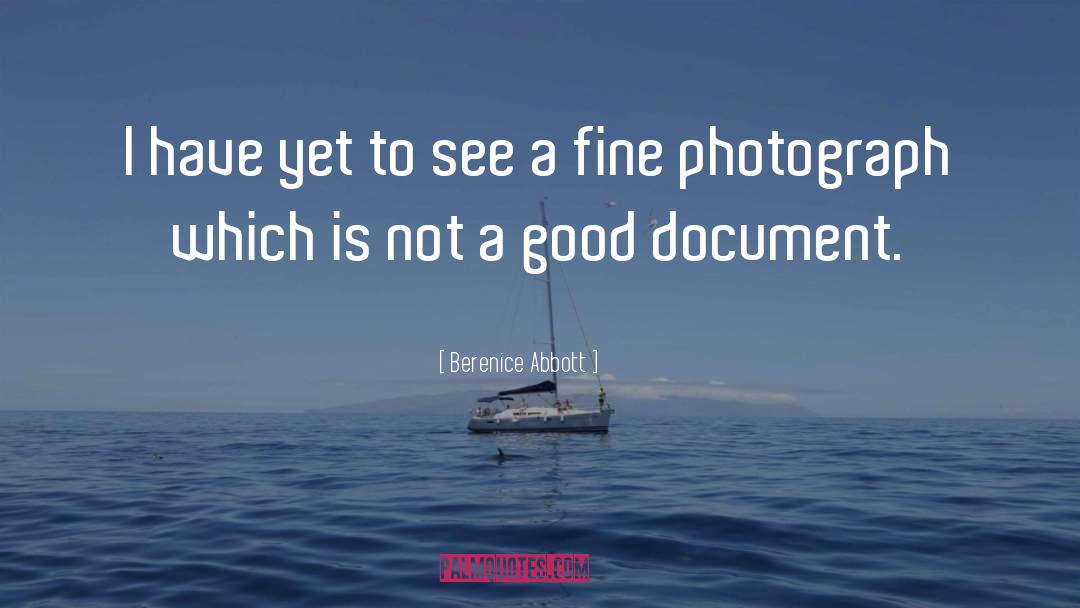 Visualizer Document quotes by Berenice Abbott