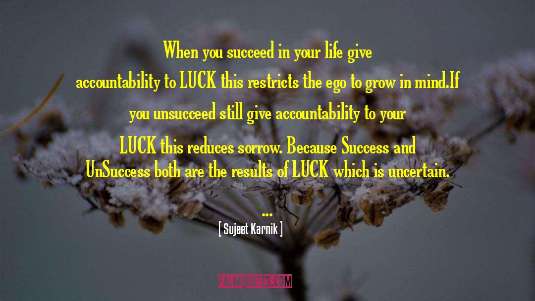 Visualizing Success In Your Mind quotes by Sujeet Karnik
