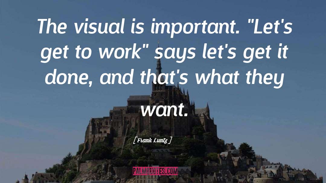 Visuals quotes by Frank Luntz