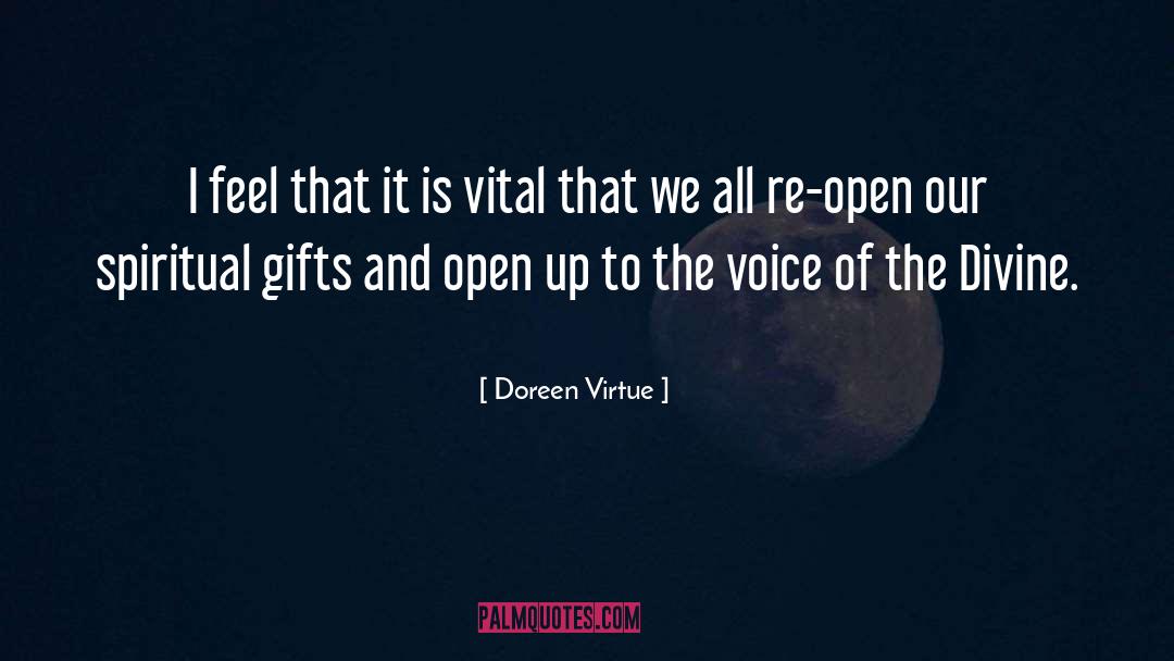 Vital Spiritual Concept quotes by Doreen Virtue