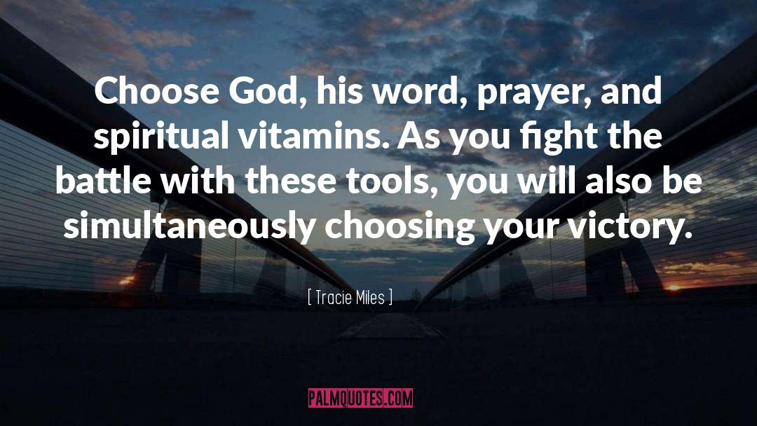 Vitamins quotes by Tracie Miles