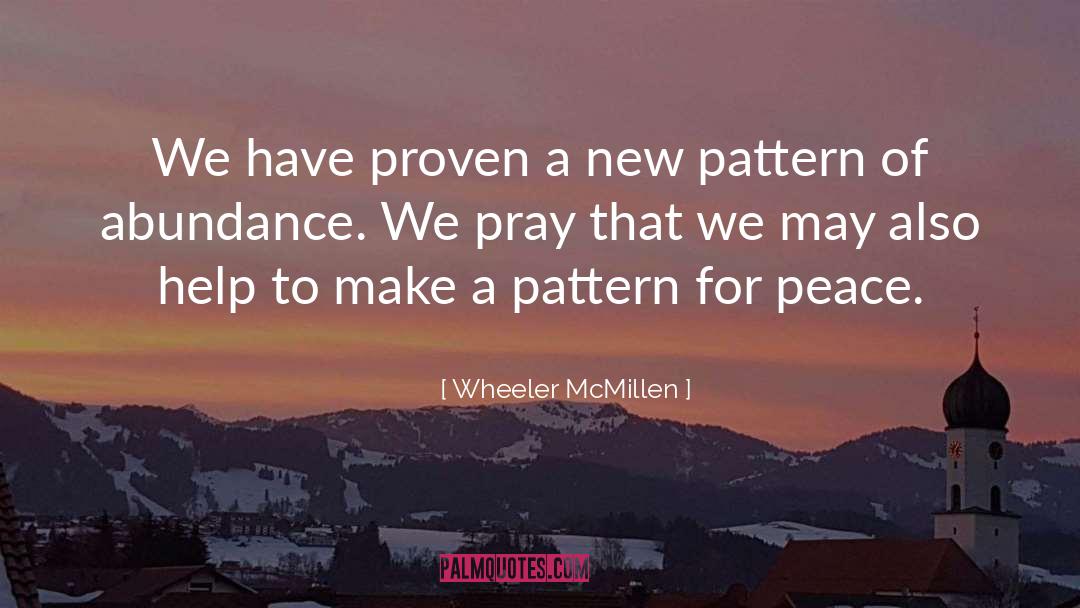Viticcio Pattern quotes by Wheeler McMillen