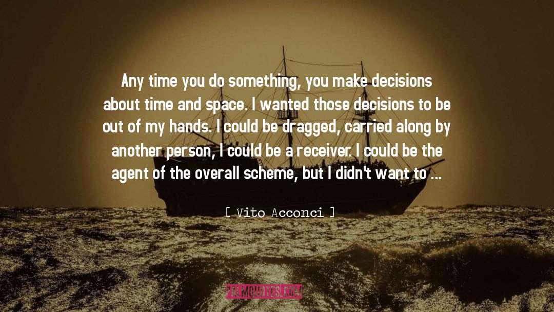 Vito quotes by Vito Acconci