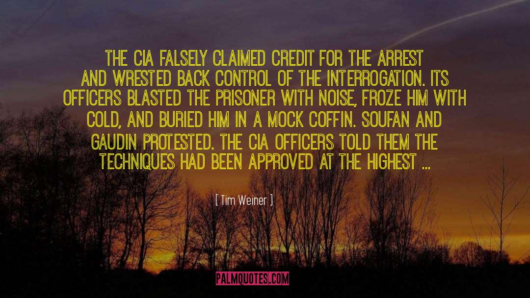Vitols Arrest quotes by Tim Weiner