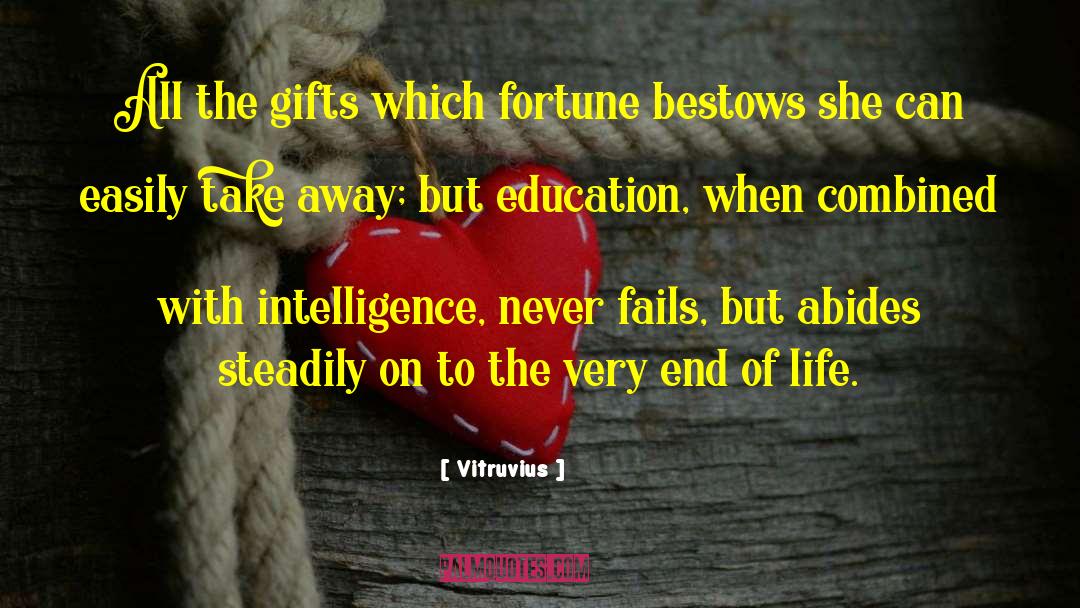 Vitruvius quotes by Vitruvius