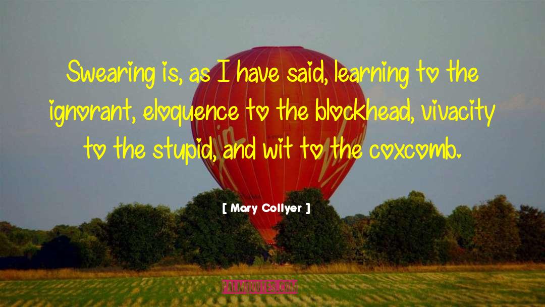 Vivacity quotes by Mary Collyer