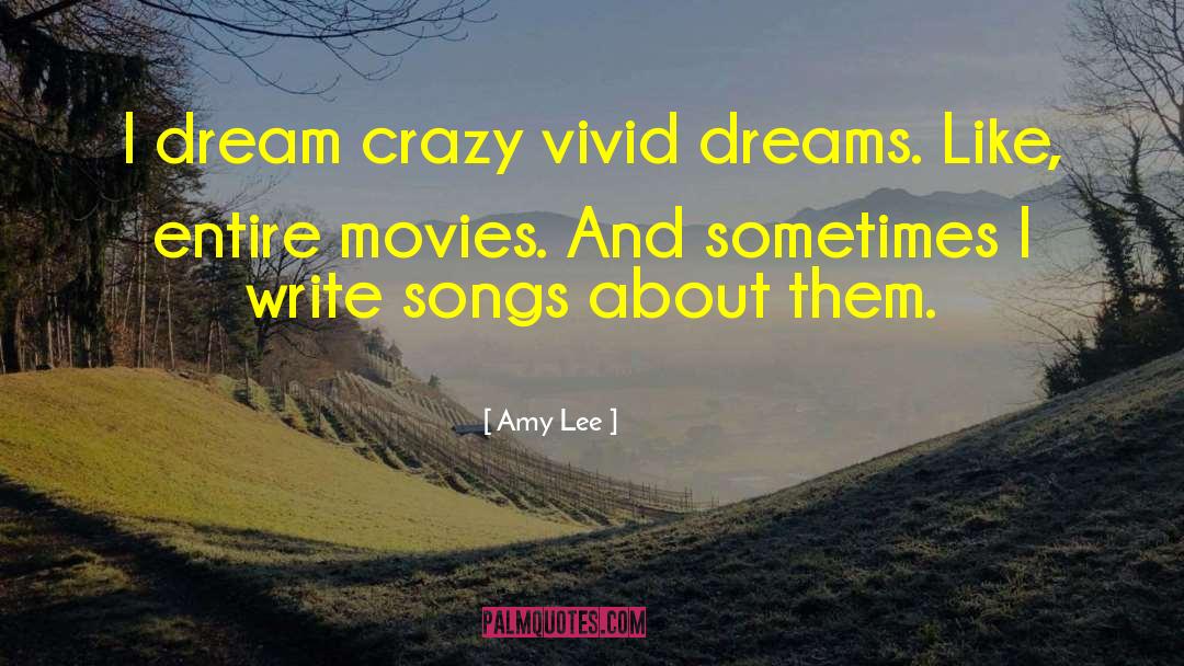 Vivid Dreams quotes by Amy Lee