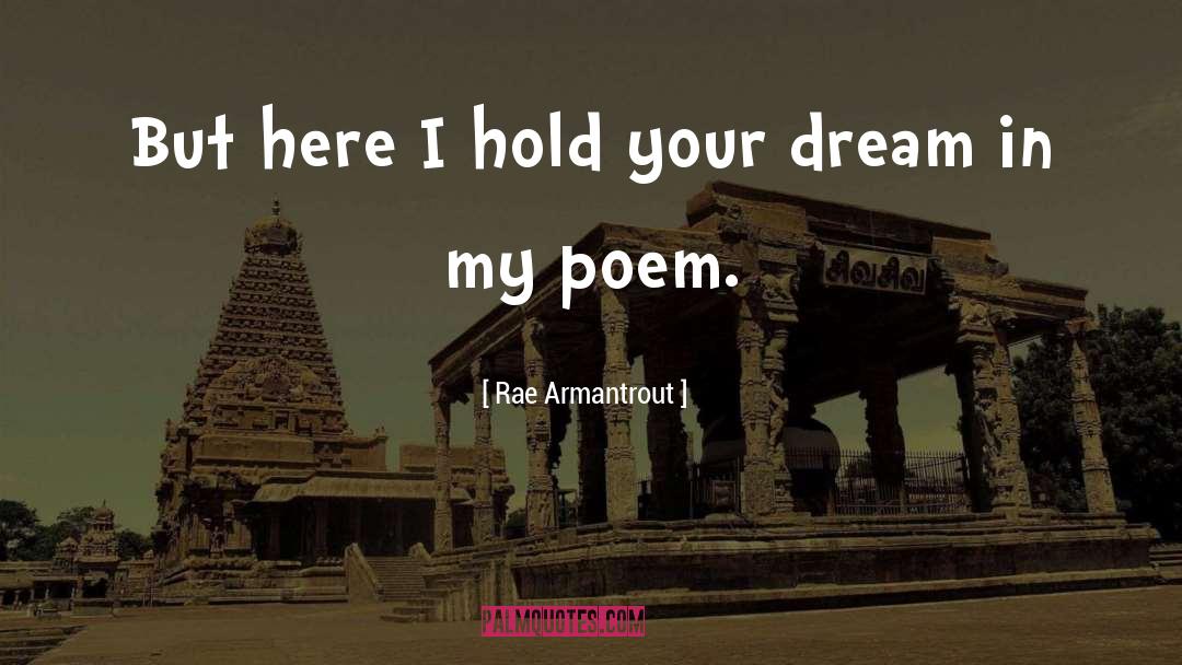 Vivid Dreams quotes by Rae Armantrout