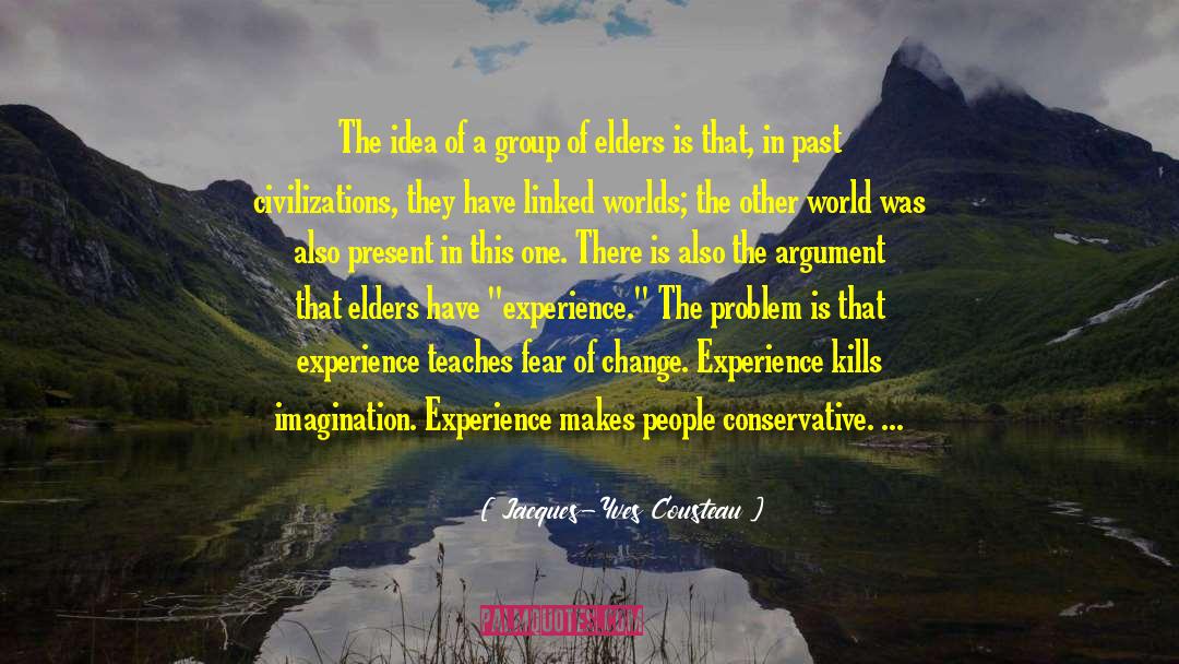 Vivid Imagination quotes by Jacques-Yves Cousteau