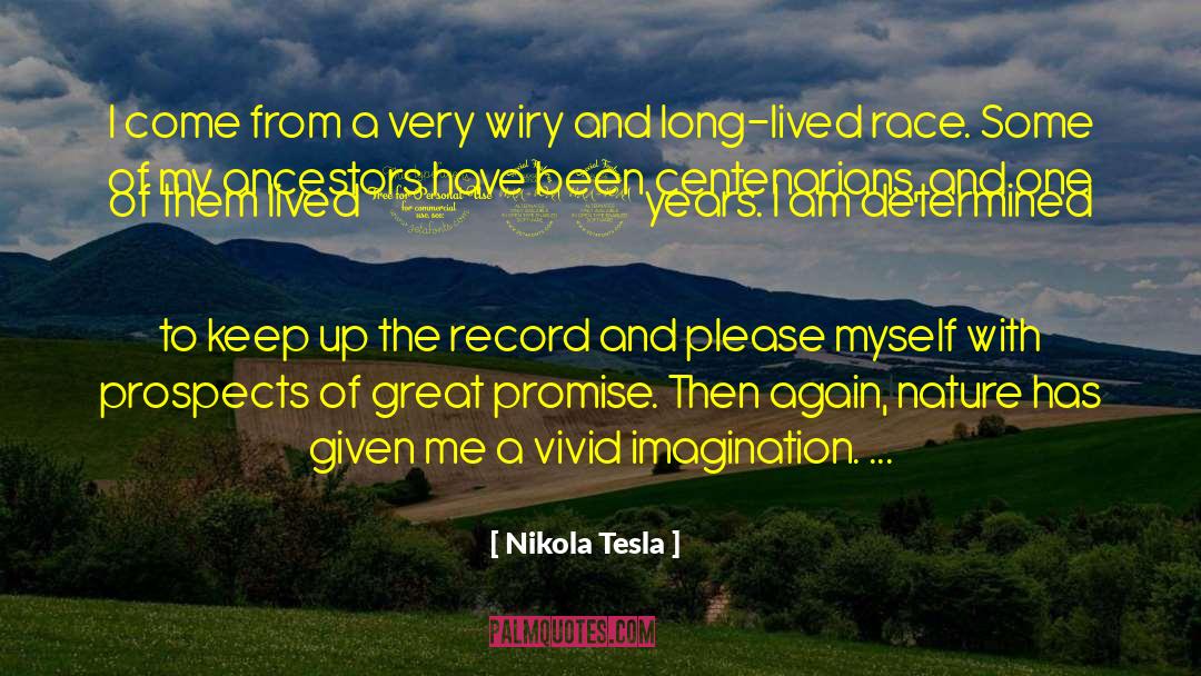 Vivid Imagination quotes by Nikola Tesla