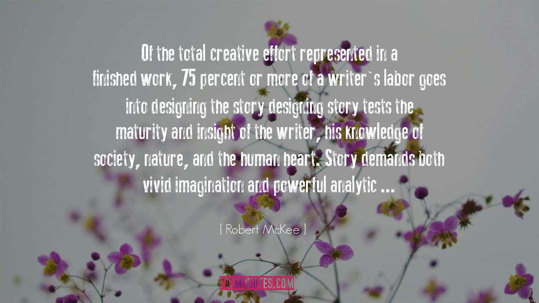 Vivid Imagination quotes by Robert McKee
