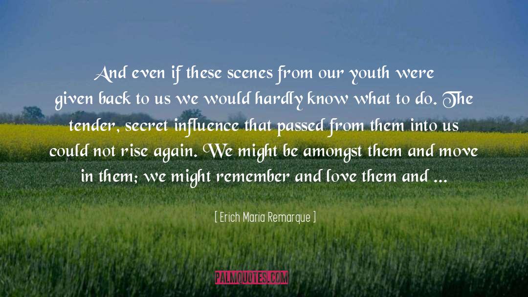 Vivid Memories quotes by Erich Maria Remarque