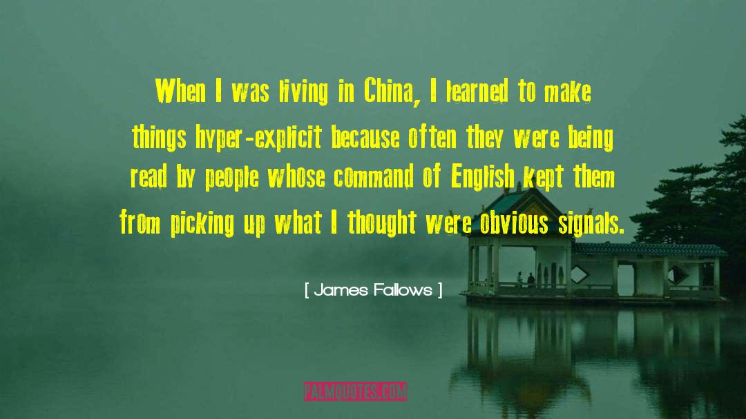 Viviremos In English quotes by James Fallows