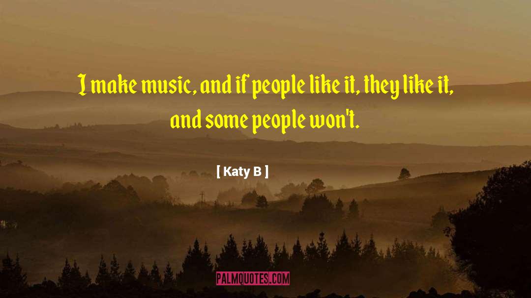 Vocal Music quotes by Katy B